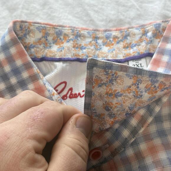 ROBERT GRAHAM Long Sleeve Sports Shirt 2XL- Awesome/Fresh Colors and Fit - Picture 9 of 14